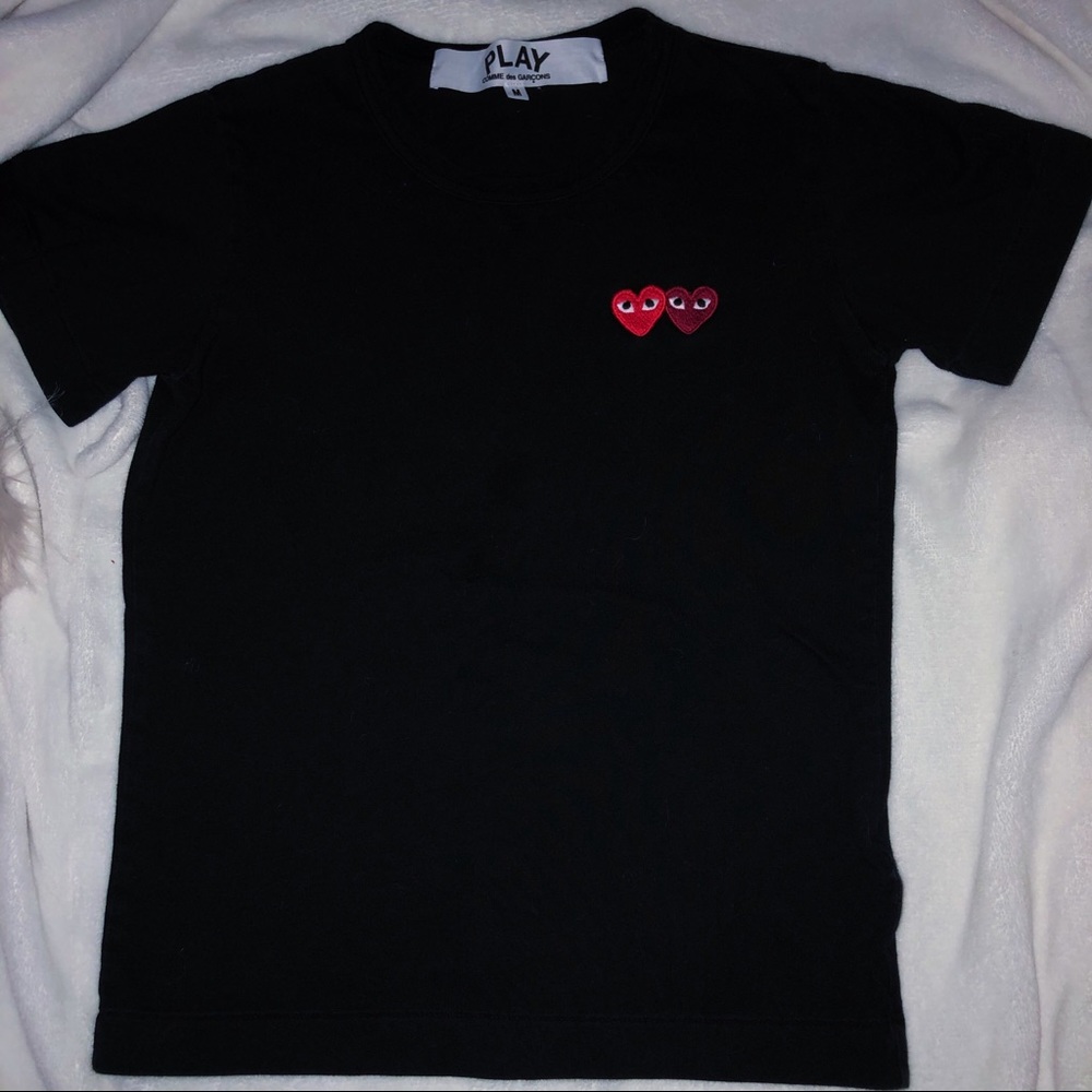 Black play comme des Garçon tee